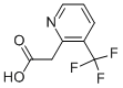 2-(3-(Trifluoromethyl)pyridin-2-yl)acetic acid,1000521-27-6,结构式