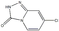 7-chloro-[1,2,4]triazolo[4,3-a]pyridin-3(2H)-one,1020039-12-6,结构式