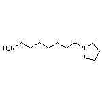 7-(Pyrrolidin-1-yl)heptan-1-amine
运输条件：常温,1020937-83-0,结构式
