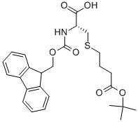 (R)-Fmoc-2-氨基-3-(3-叔丁氧基羰基丙基)丙酸,102971-73-3,结构式
