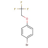 1-溴-4-(2，2，2-三氟-乙氧基)苯,106854-77-7,结构式