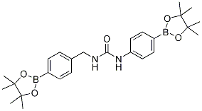 1,3-Bis(4-boronophenyl)urea, bispinacol ester,1073353-72-6,结构式