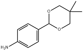 4-(5，5-dimethyl-1，3-dioxan-2-yl)aniline,107708-70-3,结构式