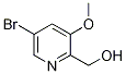 (5-<WBR>Bromo-<WBR>3-<WBR>methoxypyridin-<WBR>2-<WBR>yl)<WBR>methanol,1087659-32-2,结构式