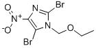 2,5-二溴-1-(乙氧基甲基)-4-硝基-1H-咪唑,1100750-08-0,结构式