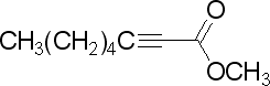 庚炔羧酸甲酯,111-12-6,结构式