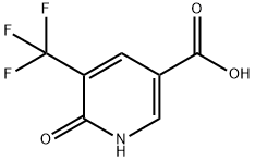 6-Oxo-5-(trifluoromethyl)-1,6-dihydropyridine-3-carboxylic acid,1189757-60-5,结构式
