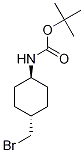 tert-Butyl (trans-4-(bromomethyl)cyclohexyl)carbamate,1222709-30-9,结构式
