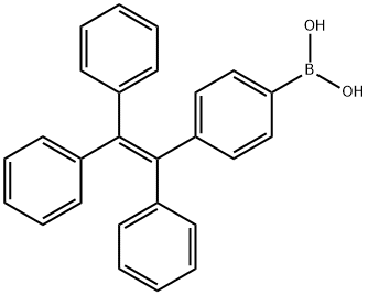 [1-(4-硼酸酯基苯基)-1，2，2-三苯基]乙烯,1227040-87-0,结构式
