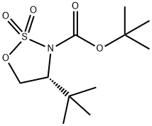 tert-butyl (R)-4-(tert-butyl)-1,2,3-oxathiazolidine-3-carboxylate 2,2-dioxide,1313705-92-8,结构式
