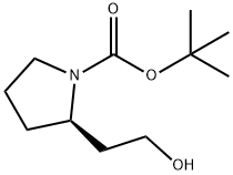 tert-butyl (2R)-2-(2-hydroxyethyl)pyrrolidine-1-carboxylate,132482-06-5,结构式