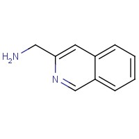 3-氨甲基异喹啉,132833-03-5,结构式