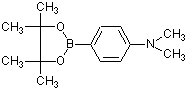 N,N-二甲基-4-(4,4,5,5-四甲基-1,3,2-二氧杂戊硼烷-2-基)苯胺,171364-78-6,结构式