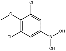 3,5-Dichloro-4-methoxyphenylboronic acid,175883-61-1,结构式