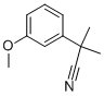 2-(3-Methoxyphenyl)-2-methylpropanenitrile,17653-93-9,结构式