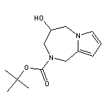 Tert-Butyl 4-Hydroxy-4,5-Dihydro-1H-Pyrrolo[1,2-A][1,4]Diazepine-2(3H)-Carboxylate,1823395-32-9,结构式