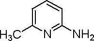 2-氨基-6-甲基吡啶,1824-81-3,结构式