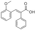 (Z)-3-(2-Methoxyphenyl)-2-phenylacrylic acid,20890-72-6,结构式