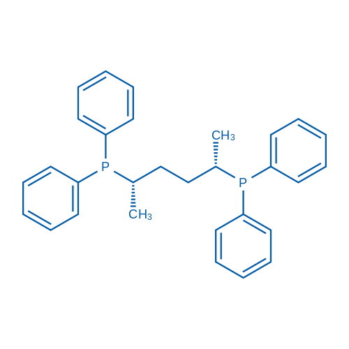 (2S,5S)-己烷-2,5-二基双(二苯基膦),216019-41-9,结构式