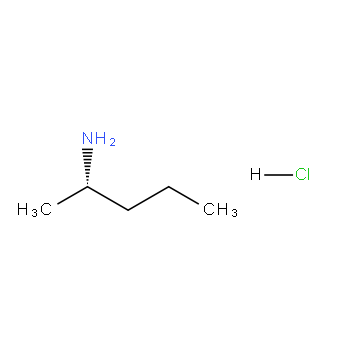(S)-2-甲基正丁胺盐酸盐,216237-52-4,结构式