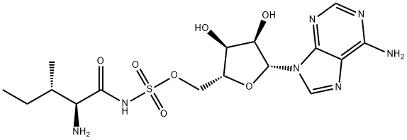 Aminoacyl tRNA synthetase-IN-1,219931-45-0,结构式