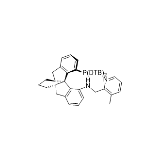 (1aS,4aS,9bS)-10-(双(3,5-二叔丁基苯基)磷烷基)-N-((3-甲基吡啶-2-基)甲基)-1,3,4,4a,5,13c-六氢-2H-茚并[2,1-d]芴-9-胺,2241655-67-2,结构式