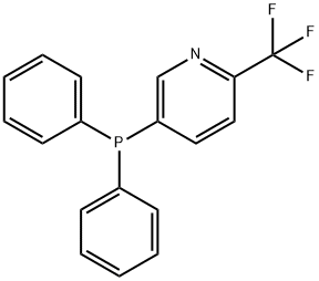 5-(二苯基膦基)-2-(三氟甲基)吡啶,2408844-78-8,结构式