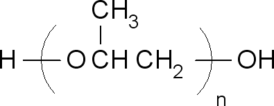 聚丙二醇(PPG),25322-69-4,结构式