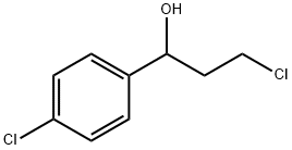 3-Chloro-1-(4-chlorophenyl)propan-1-ol,25574-18-9,结构式