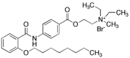 奥替溴铵,26095-59-0,结构式