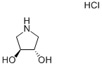 (3S,4S)-Pyrrolidine-3,4-diol hydrochloride,276862-76-1,结构式