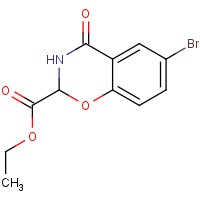 6-溴-4-氧代-3,4-二氢-2H-苯并[e][1,3]噁嗪-2-羧酸乙酯,30482-66-7,结构式
