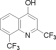 2,8-双(三氟甲基)-4-羟基喹啉,35853-41-9,结构式