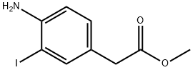 Methyl 2-(4-amino-3-iodophenyl)acetate,374933-81-0,结构式
