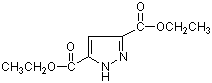 3,5-吡唑二羧酸二乙酯,37687-24-4,结构式