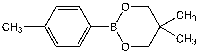4-甲基苯硼酸新戊基二醇酯,380481-66-3,结构式