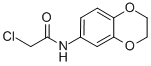 2-Chloro-n-(2,3-dihydro-1,4-benzodioxin-6-yl)acetamide,42477-07-6,结构式