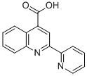 2-<WBR>PYRIDIN-<WBR>2-<WBR>YL-<WBR>QUINOLINE-<WBR>4-<WBR>CARBOXYLIC ACID,57882-27-6,结构式