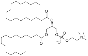 1-palmitoyl-2-stearoyl-sn-glycero-3-phosphocholine,59403-51-9,结构式