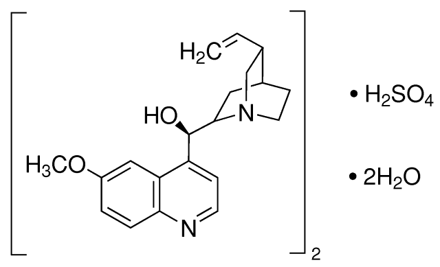 硫酸奎宁,6119-70-6,结构式