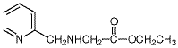 N-(2-吡啶甲基)甘氨酸乙酯,62402-24-8,结构式