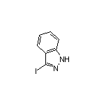 3-碘吲唑,66607-27-0,结构式