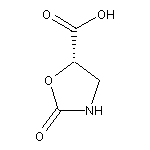 (5S)-2-Oxo-1,3-oxazolidine-5-carboxylic acid,81130-97-4,结构式