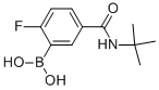 (5-(tert-Butylcarbamoyl)-2-fluorophenyl)boronic acid,874289-51-7,结构式