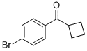 (4-Bromophenyl)(cyclobutyl)methanone,898790-60-8,结构式