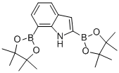 2,7-Bis(4,4,5,5-tetramethyl-1,3,2-dioxaborolan-2-yl)-1H-indole,919119-72-5,结构式