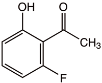 2-氟-6-羟基苯乙酮,93339-98-1,结构式
