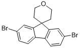 2,7-Dibromo-2 ,3 ,5 ,6 -tetrahydrospiro[fluorene-9,4 -pyran],934269-17-7,结构式