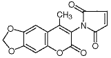 6,7-亚甲二氧基-4-甲基-3-马来酰亚胺香豆素[用于高效液相色谱标记],97744-90-6,结构式